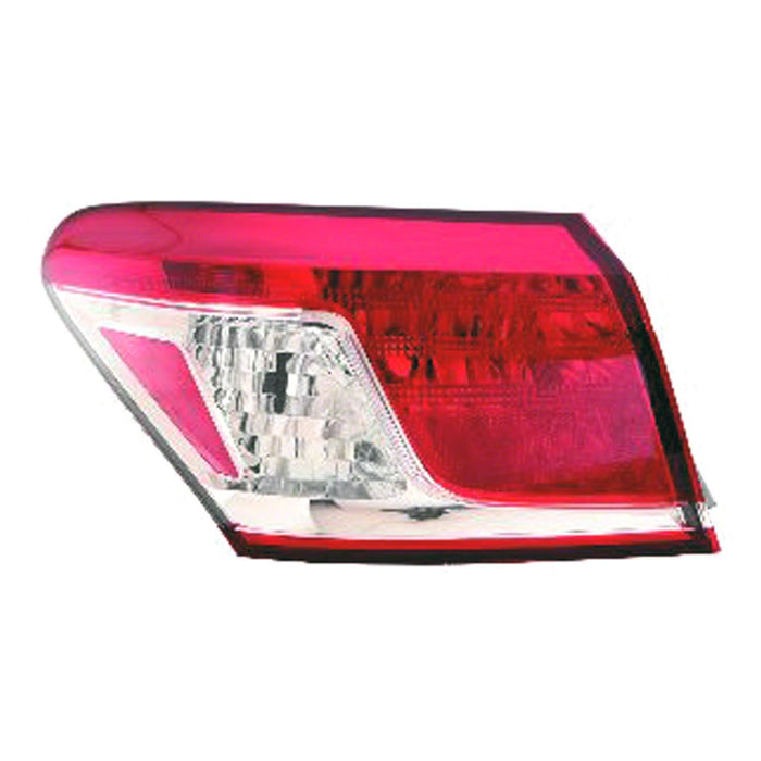 Lexus ES350 Driver Side Tail Light Assembly On Body Lens/Housing Outer - LX2804104