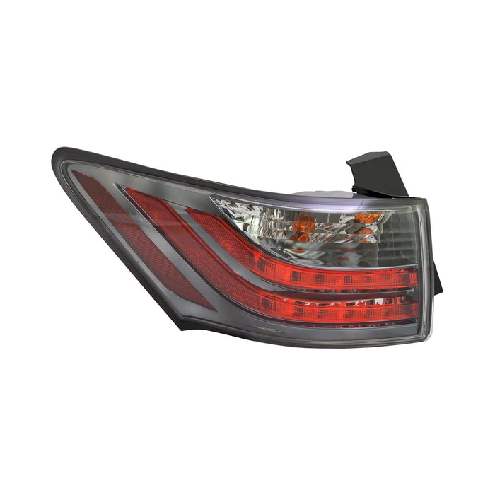 Lexus CT200h Driver Side Tail Light Assembly Lens/Housing On Body Outer - LX2804106
