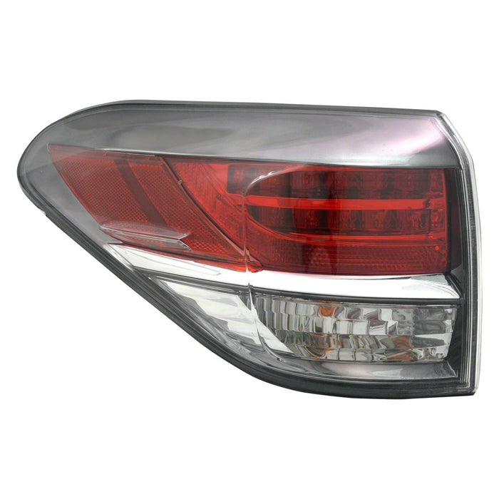 Lexus RX350 Driver Side Tail Light Assembly Canada Built Outer - LX2804112