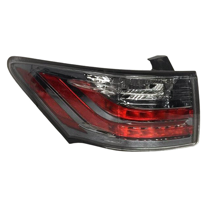 Lexus CT200h Driver Side Tail Light Assembly Lens/Housing Outer - LX2804128