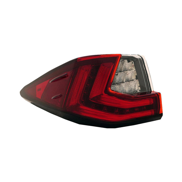 Lexus RX350/RX350L/RX450h/RX450hL Driver Side Tail Light Assembly Premium Type Japan Built Lens/Housing Only Outer - LX2804146