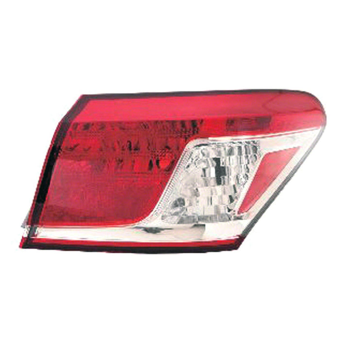 Lexus ES350 Passenger Side Tail Light Assembly On Body Lens/Housing Outer - LX2805104
