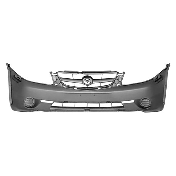 Mazda Tribute DX Front Bumper W/O Fog Lamp Medium Titanium 3L V6 - MA1000172