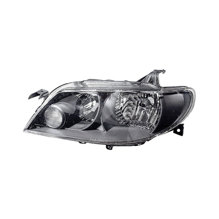Mazda Protege5 Driver Side Headlight Assembly W/Metal Coat Bezel W/O Bulbs Or Sockets Composite Hatchback - MA2502130