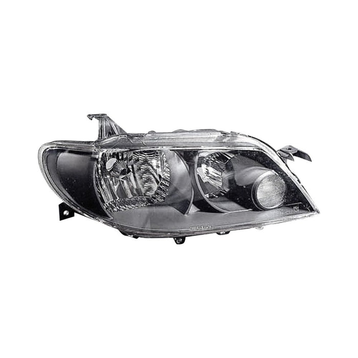 Mazda Protege5 Passenger Side Headlight Assembly W/Metal Coat Bezel W/O Bulbs Or Sockets Composite Hatchback - MA2503130