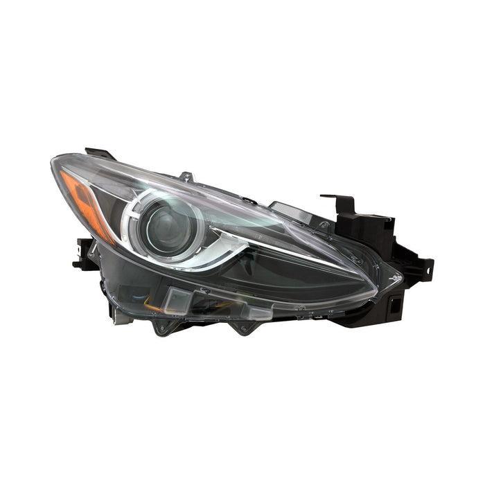 Mazda 3 Passenger Side Headlight Assembly Hid W/O Auto Level Control Composite - MA2503145