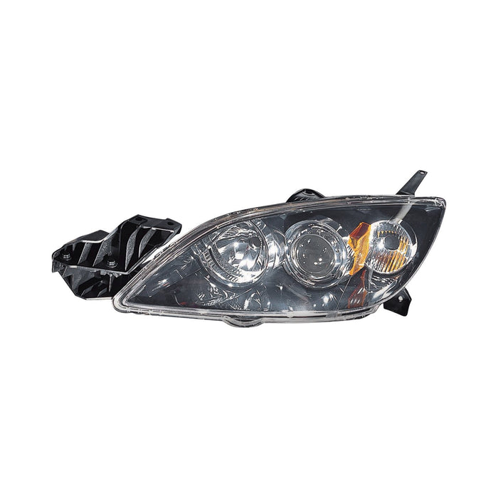 Mazda 3 Driver Side Headlight Lens Housing Halogen Hatchback - MA2518107