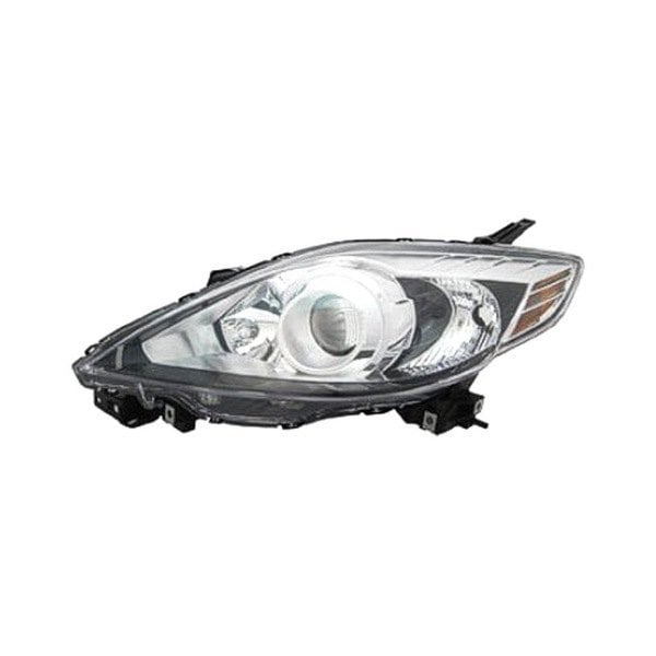 Mazda 5 Driver Side Headlight Lens Housing Halogen W/ Bezel - MA2518128