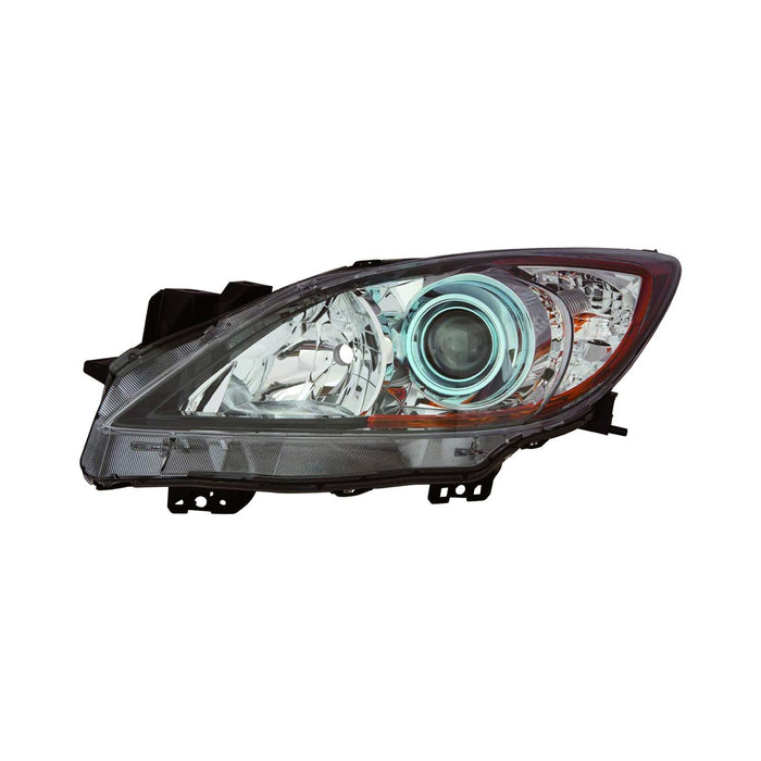 Mazda 3 Driver Side Headlight Lens Housing Halogen - MA2518143