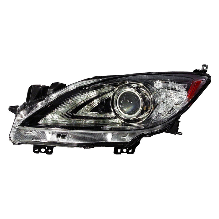 Mazda 3 Driver Side Headlight Lens Housing Hid W/O Auto Level Control W/Drl Hatchback/Sedan - MA2518149