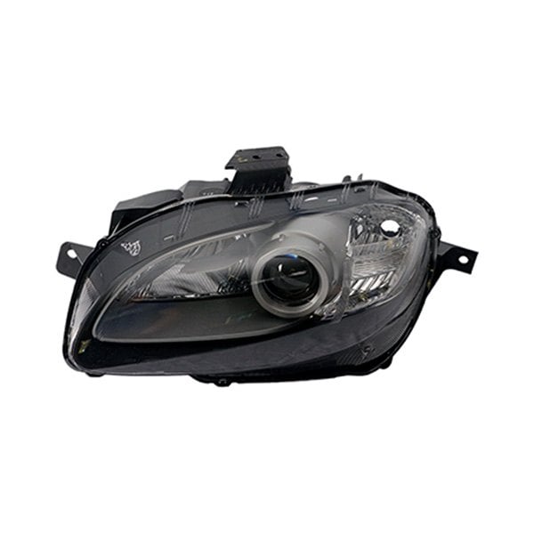 Mazda MX-5 Miata Driver Side Headlight Lens Housing Hid Silver Bezel - MA2518156