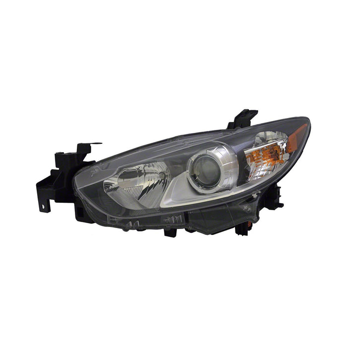 Mazda 6 Driver Side Headlight Lens Housing Halogen Sedan - MA2518160