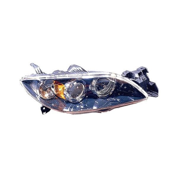 Mazda 3 Passenger Side Headlight Lens Housing Hid Sedan - MA2519113