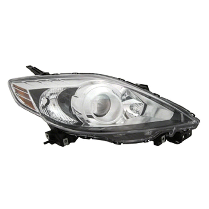Mazda 5 Passenger Side Headlight Lens Housing Halogen W/ Bezel - MA2519128