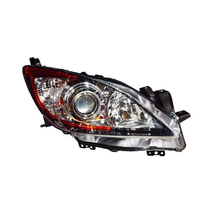 Mazda 3 Passenger Side Headlight Lens Housing Halogen - MA2519130