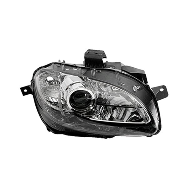 Mazda MX-5 Miata Passenger Side Headlight Lens Housing Halogen Chrome Bezel - MA2519155