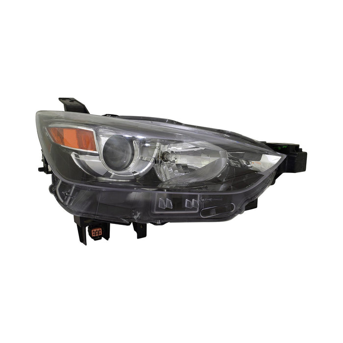 Mazda CX-3 Passenger Side Headlight Lens Housing Halogen - MA2519173