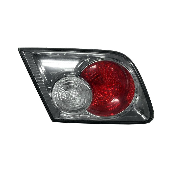 Mazda 6 Driver Side Tail Light Assembly Standard Type Chrome Bezel Inner Naturally Aspirated Hatchback/Sedan - MA2802117