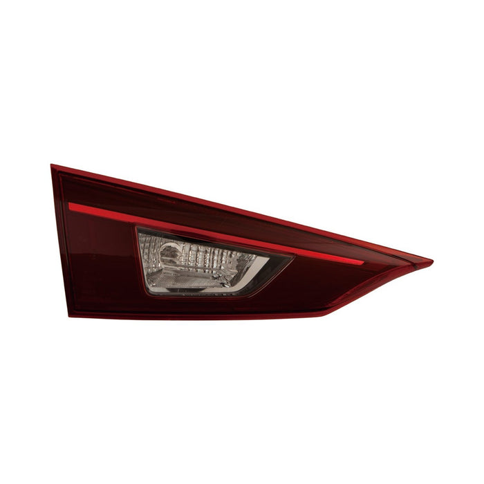 Mazda 3 Driver Side Tail Light Assembly Mexico Built Bulb Type Clear Inner Sedan - MA2802123