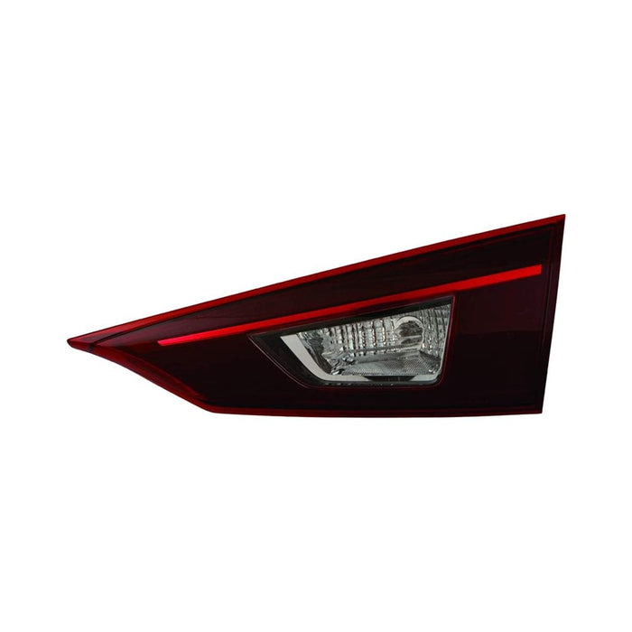 Mazda 3 Passenger Side Tail Light Assembly Japan Built Bulb Type Clear Inner Sedan - MA2803112