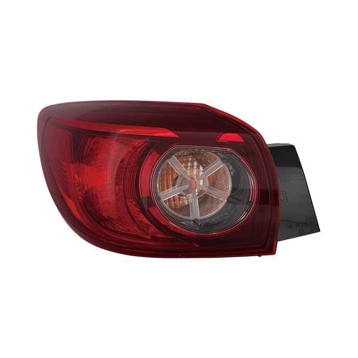 Mazda 3 Driver Side Tail Light Assembly Bulb Type Japan Built Clear Outer Hatchback - MA2804115