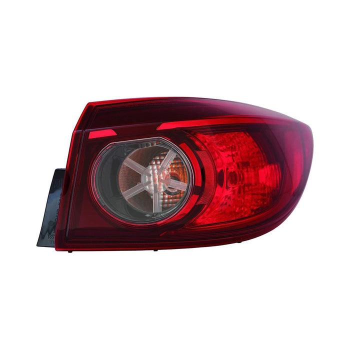 Mazda 3 Passenger Side Tail Light Assembly Bulb Type Japan Built Outer Sedan - MA2805117