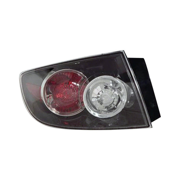 Mazda 3 Driver Side Tail Light Housing Std Type Includes Lens - MA2818115