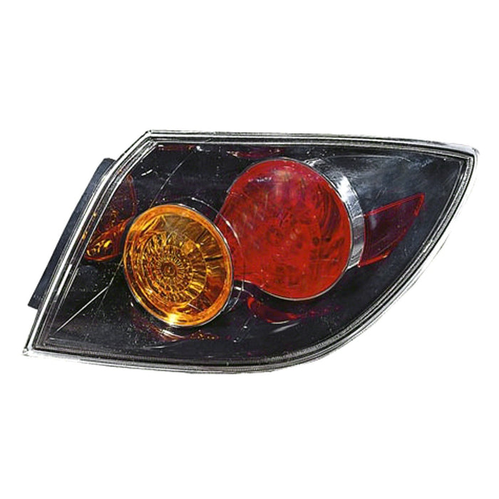 Mazda 3 Passenger Side Tail Light Housing W/O Led Includes Lens 4 Door Hatchback - MA2819106