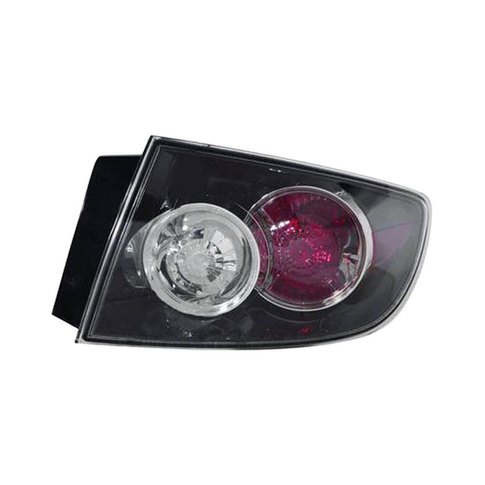 Mazda 3 Passenger Side Tail Light Housing Std Type Includes Lens - MA2819115