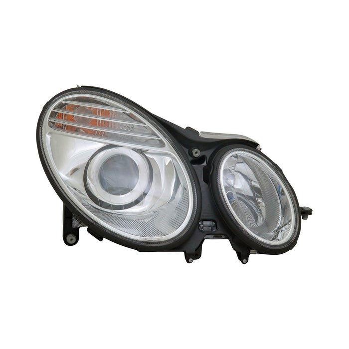 Mercedes-Benz E280/E300/E320/E350/E550/E63 AMG Passenger Side Headlight Assembly Halogen From 6-30-06 Sealed Beam - MB2501100