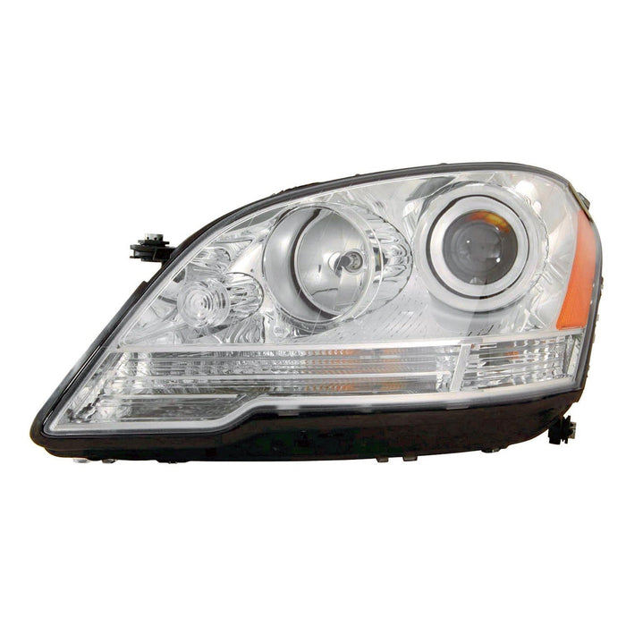 Mercedes-Benz ML320/ML350/ML450/ML550/ML63 AMG Bluetec 4Matic/CDI Driver Side Headlight Assembly W164 Halogen Composite - MB2502171