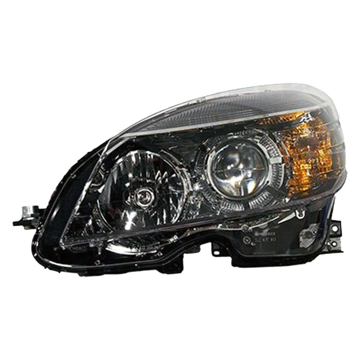 Mercedes-Benz C230/C250/C300/C350/C63 AMG Driver Side Headlight Assembly W204 Halogen From 2-9-07 Bezel Composite - MB2502185