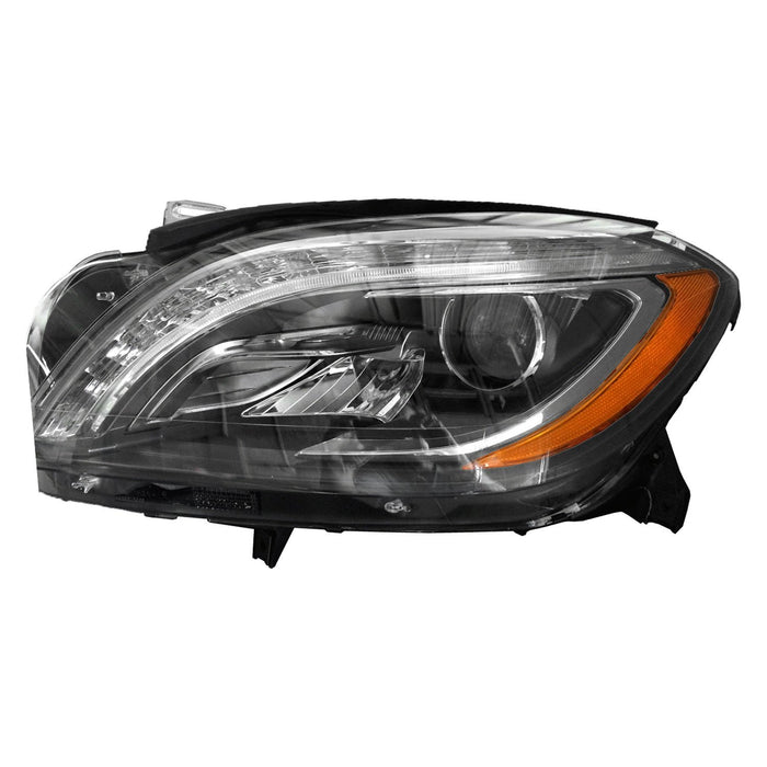 Mercedes-Benz ML350/ML550/ML63 AMG Driver Side Headlight Assembly W166 Bi-Xenon W/Night Vision Composite - MB2502196