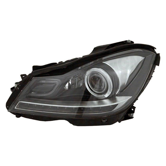 Mercedes-Benz C250/C300/C350/C63 AMG Driver Side Headlight Assembly W204 W/Cornering Lamps Composite Coupe/Sedan - MB2502197