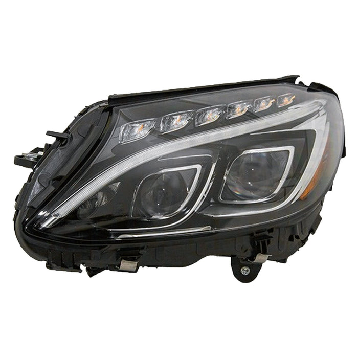 Mercedes-Benz C300/C400/C63 AMG Driver Side Headlight Assembly W205 Led W/Cornering Lamps Composite Sedan - MB2502226
