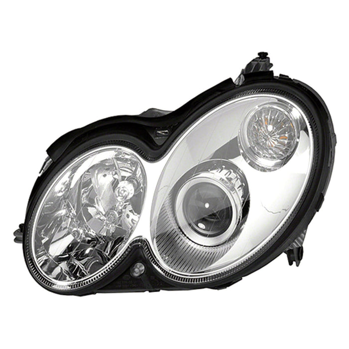 Mercedes-Benz CLK320/CLK350/CLK500/CLK55 AMG/CLK550/CLK63 AMG Passenger Side Headlight Assembly Xenon W/O Curve Lighting Composite - MB2503109