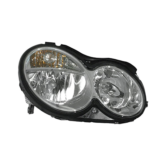 Mercedes-Benz C55 AMG/CLK320/CLK350/CLK500/CLK55 AMG Passenger Side Headlight Assembly Halogen To 3-31-06 Composite - MB2503173
