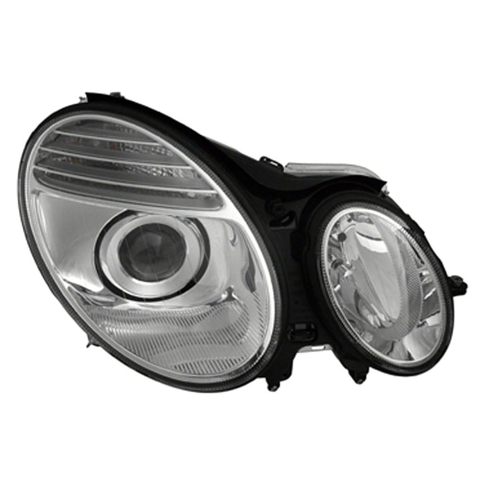 Mercedes-Benz E350/E550/E63 AMG Passenger Side Headlight Assembly Xenon W/Curve Lighting From 8-31-06 Composite - MB2503174