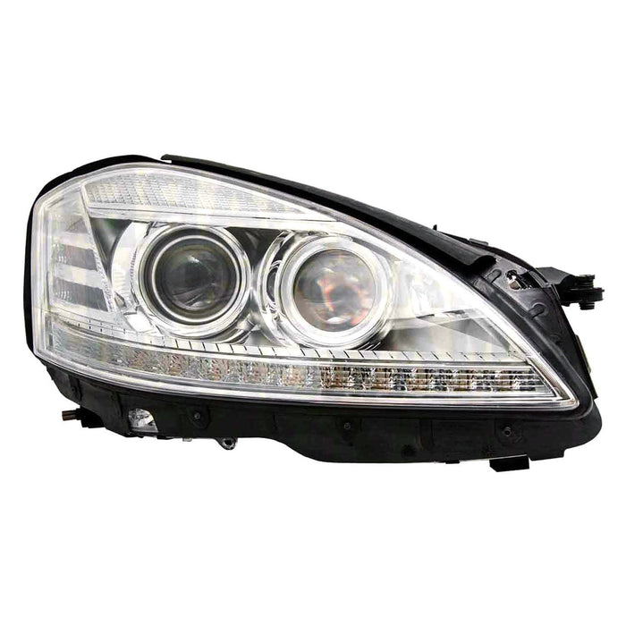 Mercedes-Benz S400/S550/S600 Passenger Side Headlight Assembly W221 Bi-Xenon W/Night Vision W/Active Curve Lighting Composite - MB2503253