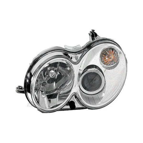 Mercedes-Benz CLK350/CLK500/CLK55 AMG/CLK550/CLK63 AMG Driver Side Headlight Lens Housing Xenon W/O Curve Lighting From 3-31-06 W/O Bulbs W/O Controller - MB2518102