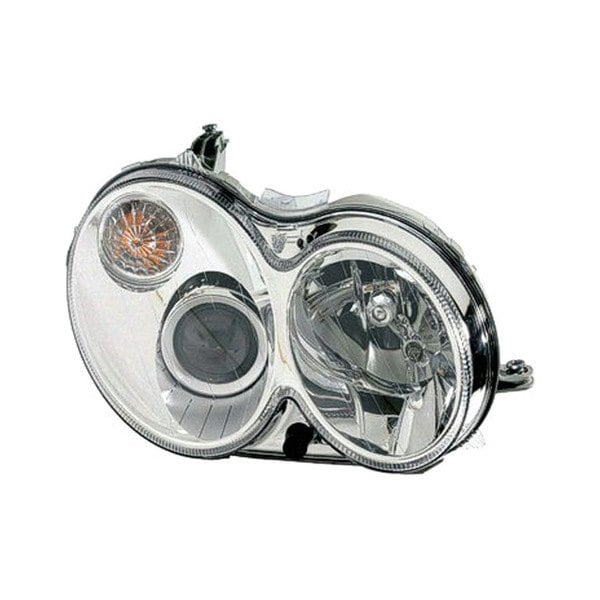 Mercedes-Benz CLK350/CLK500/CLK55 AMG/CLK550/CLK63 AMG Passenger Side Headlight Lens Housing Xenon W/O Curve Lighting From 3-31-06 W/O Bulbs W/O Controller - MB2519102