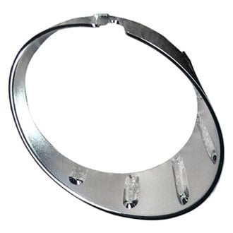 Mini Cooper Base/Roadster/Yours Front Passenger Side Bumper Insert R56 W/O John Cooper Works Pkg Fog Lamp Bezel Chrome Convertible/Hatchback - MC1039102