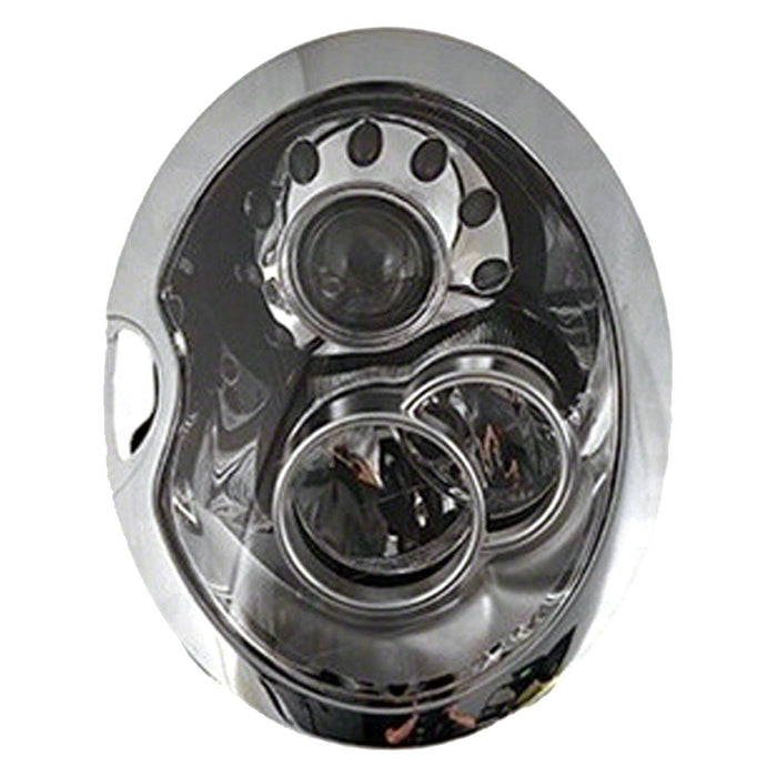 Mini Cooper Passenger Side Headlight Assembly W/Xenon W/O Headlamp Washers Composite - MC2503103