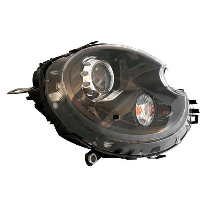 Mini Cooper Clubman/John Cooper Works Clubman/Roadster/S Clubman/S Clubman Hampton Passenger Side Headlight Assembly Bi-Xenon W/O Adaptive H/Lamps W/Yellow Turn Ind. W/ Housing Composite Convertible/Coupe/Hatchback - MC2503114