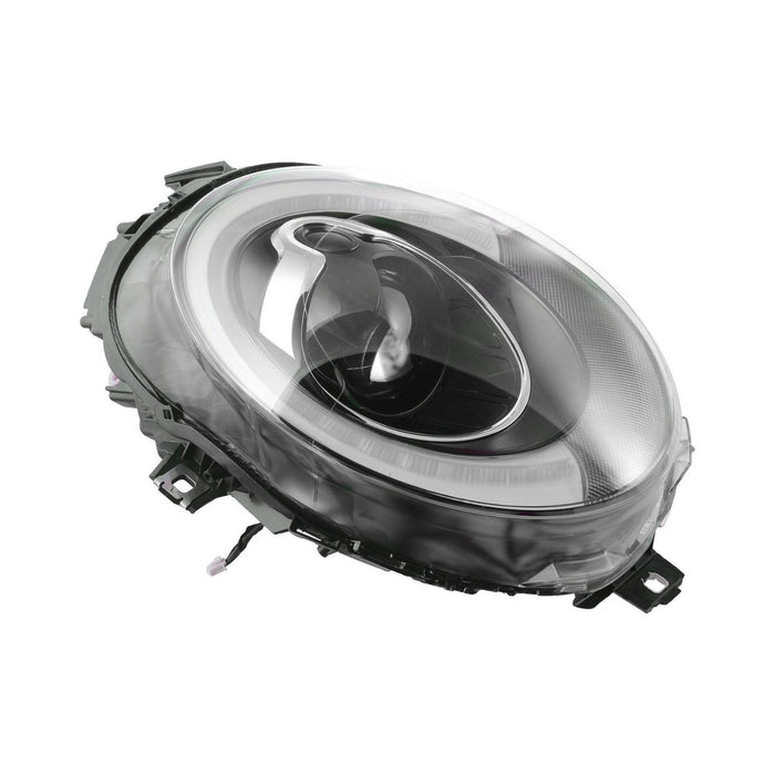 Mini Cooper Passenger Side Headlight Assembly F56 Led W/Cornering Lamps Yellow Indicator Composite - MC2503118