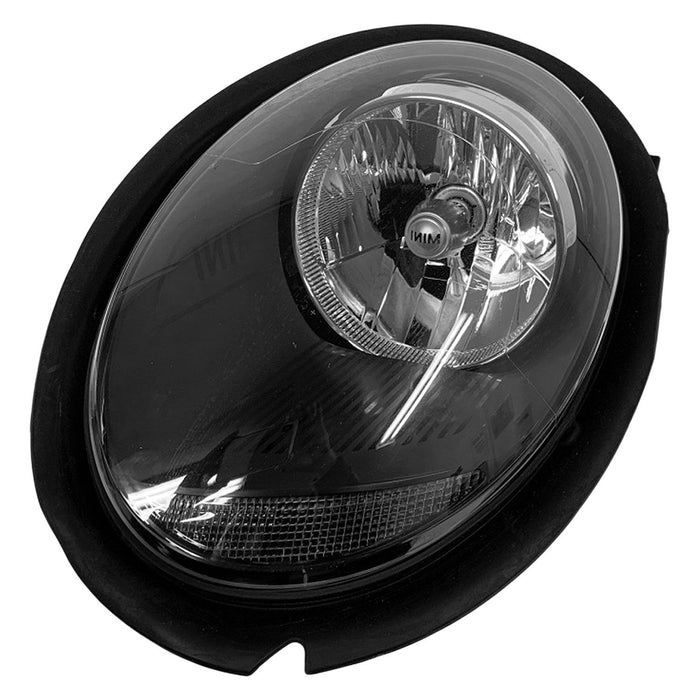 Mini Cooper Driver Side Headlight Lens Housing F55 Halogen White Indicator 4 Door Convertible/Hatchback - MC2518104