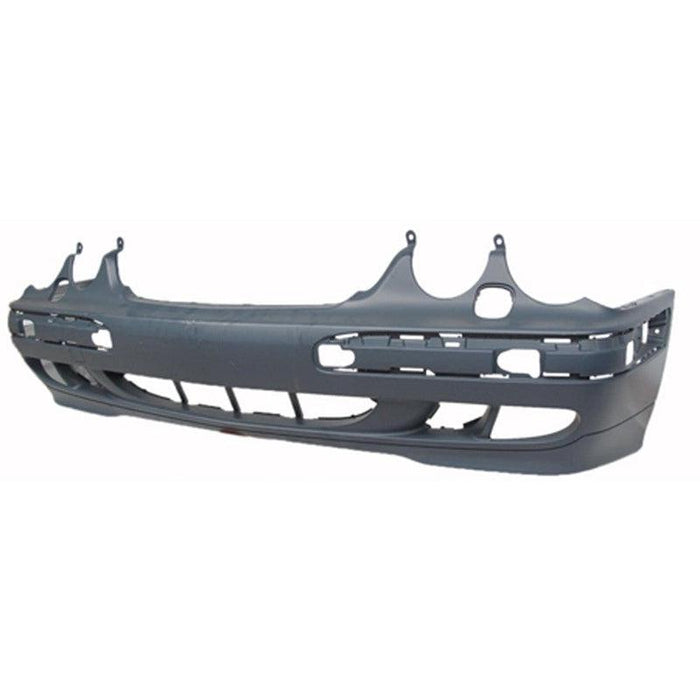 Mercedes E320 OEM Front Bumper With Headlight Washer Holes SedanWithout Sport - 2108852325