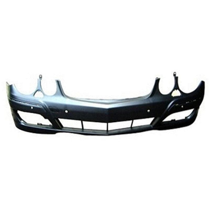 Mercedes E320 OEM Front Bumper With Sensor Holes/Headlight Washer Holes Without Sport - 2118800940