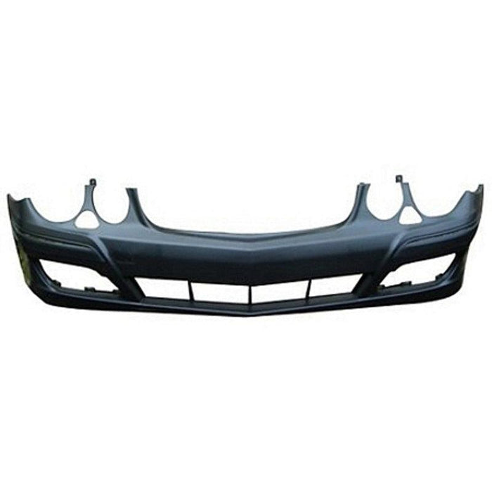 Mercedes E320 OEM Front Bumper With Sensor Holes/Headlight Washer Holes Without Sport - 2118802440