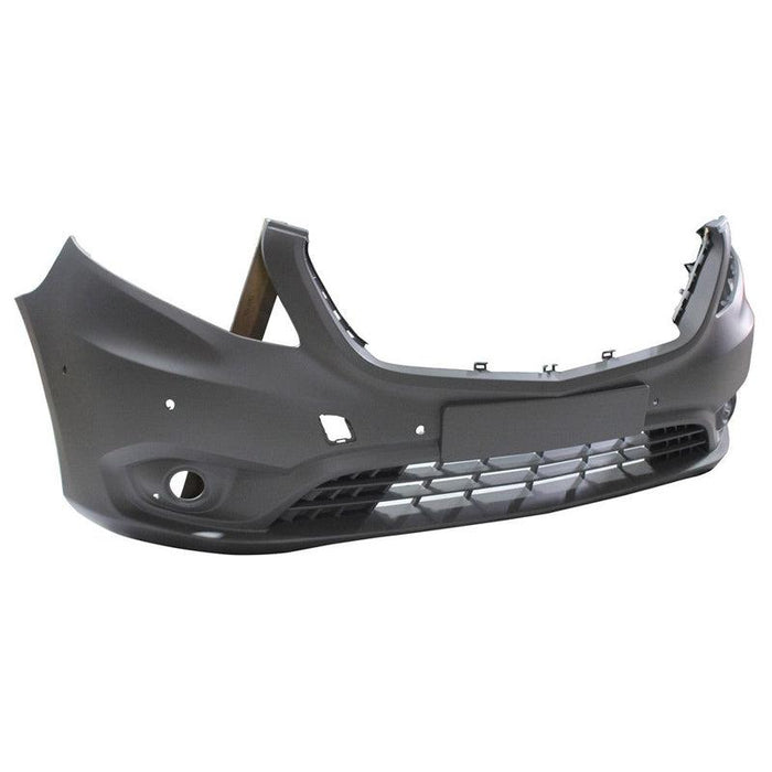 Mercedes Metris Mini Cargo OEM Front Bumper With Sensor Holes/Fog Light Washer Holes - 44788599259999